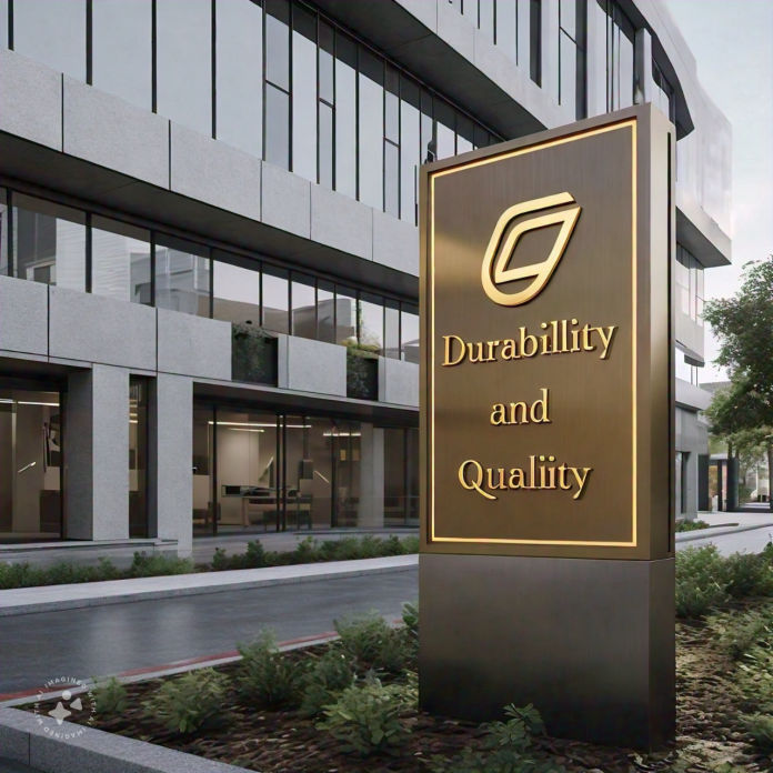 Durability and Quality in Signage