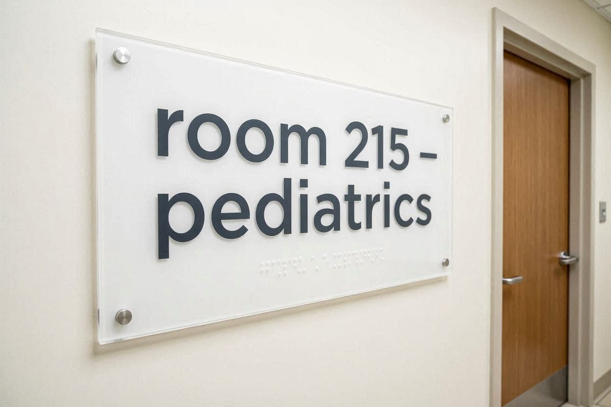 Patient Room Sign