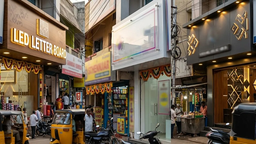 How to Choose the Right Sign Board for a Chennai Business