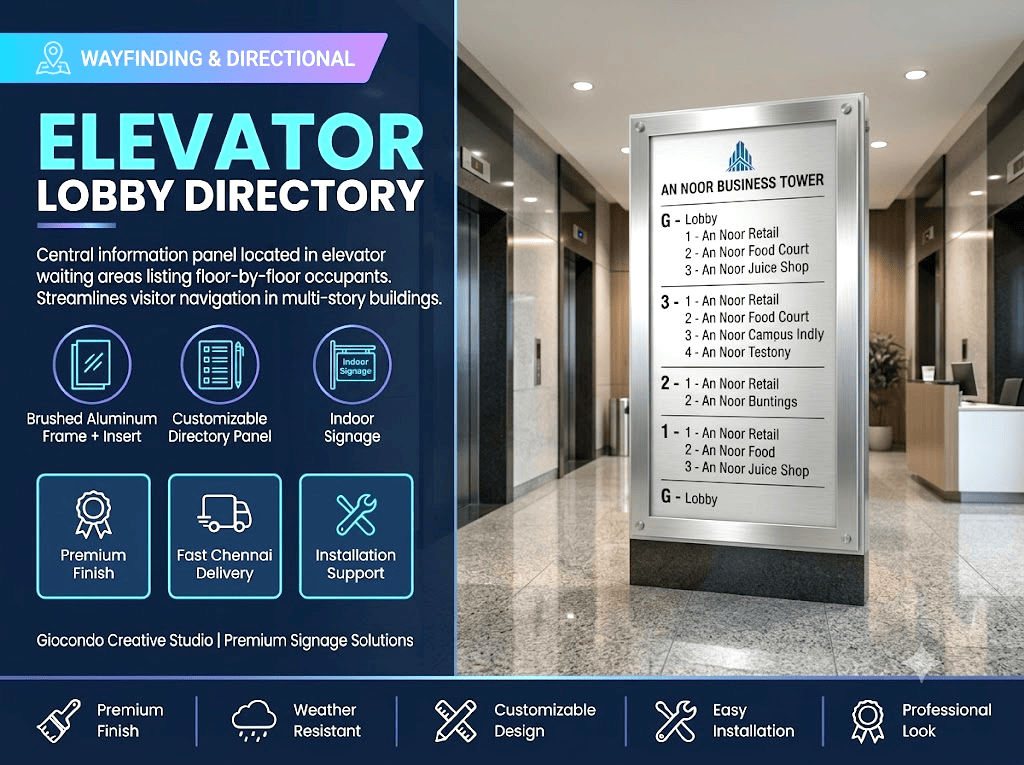 Elevator Lobby Directory