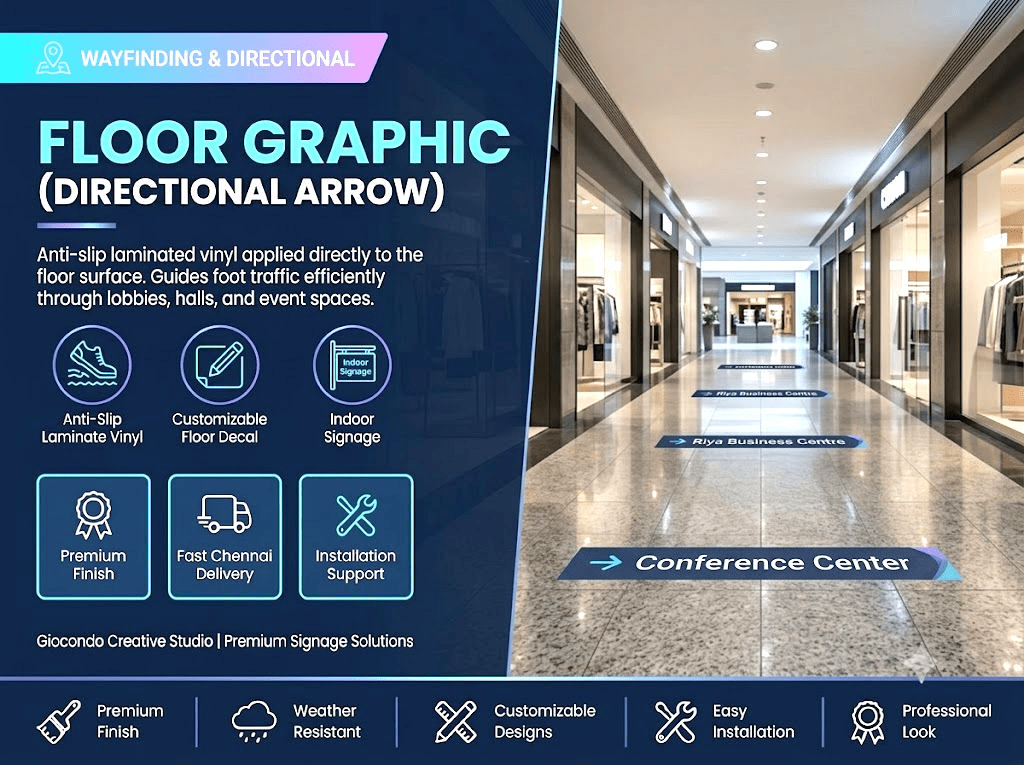 Floor Graphic (Directional Arrow)