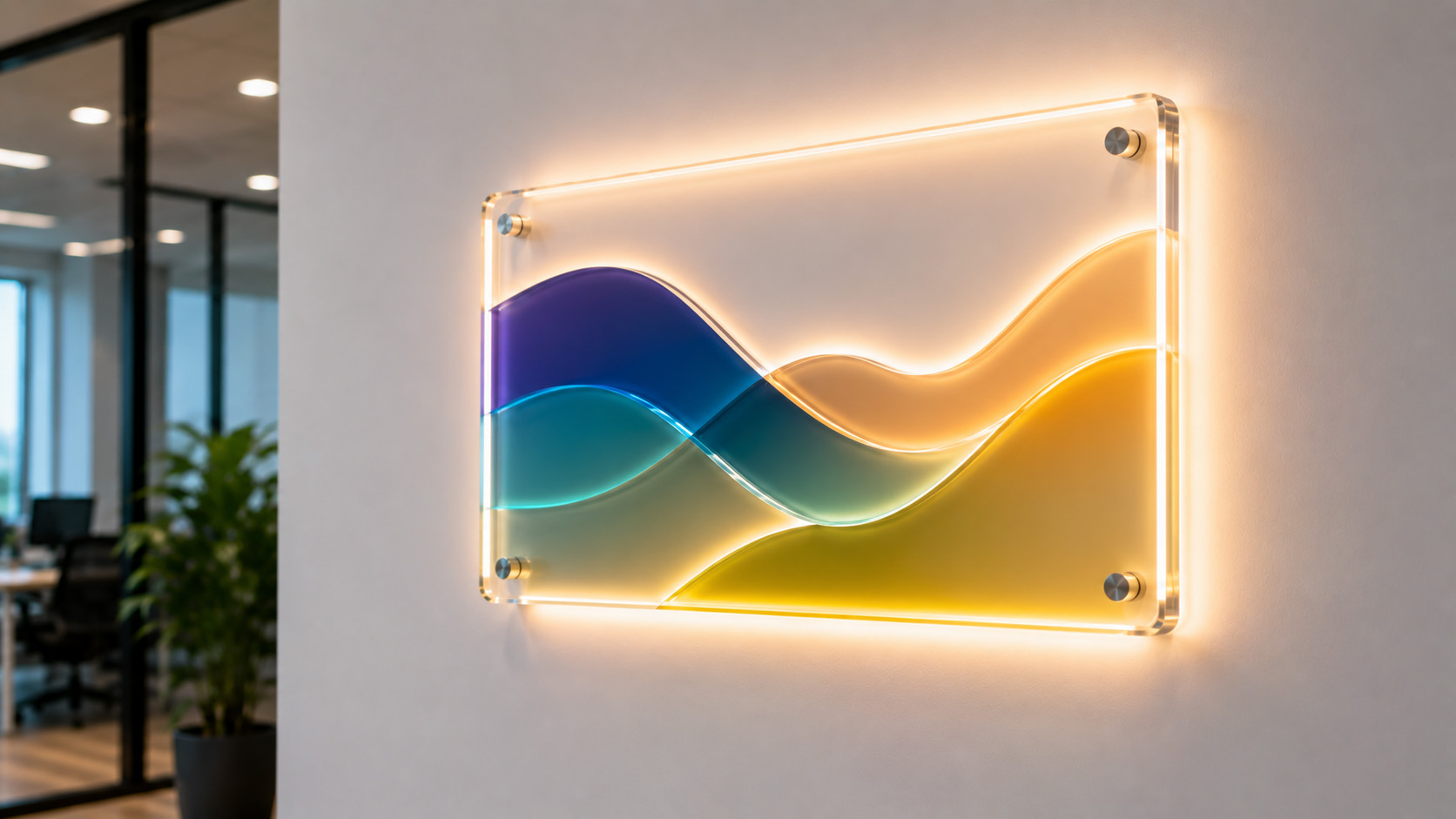 Acrylic Backlit Panel