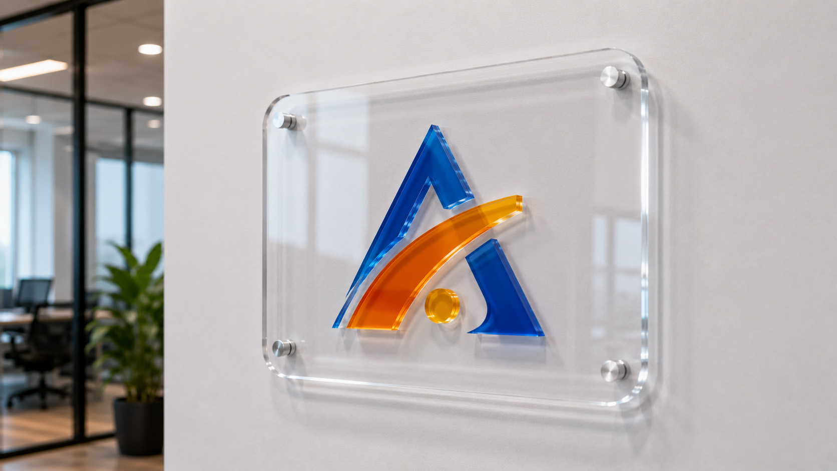 Acrylic Logo Plate