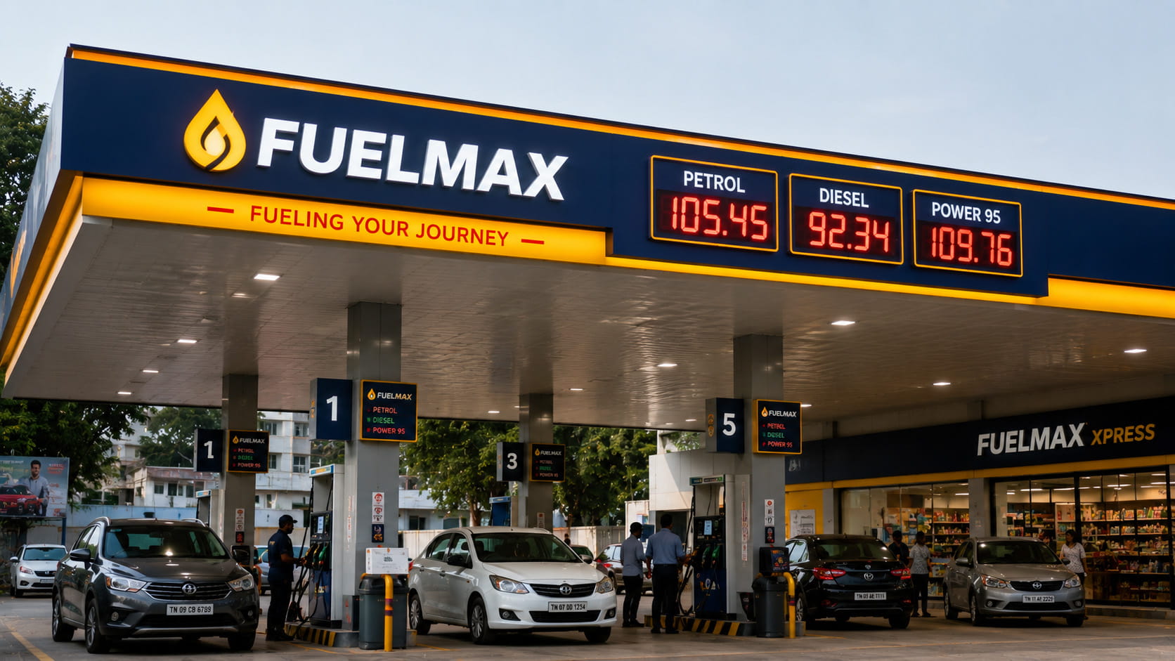 Petrol Bunk Sign